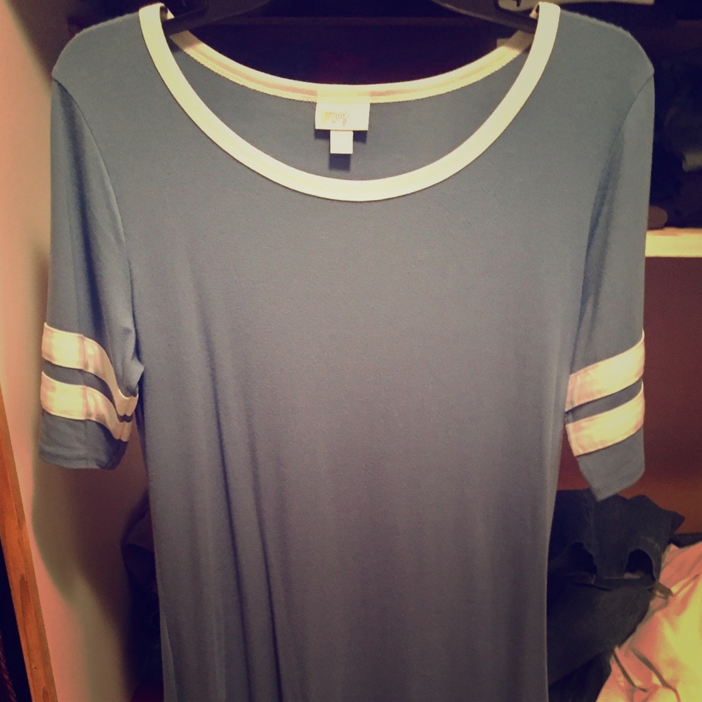 Lularoe Blue Medium Julia