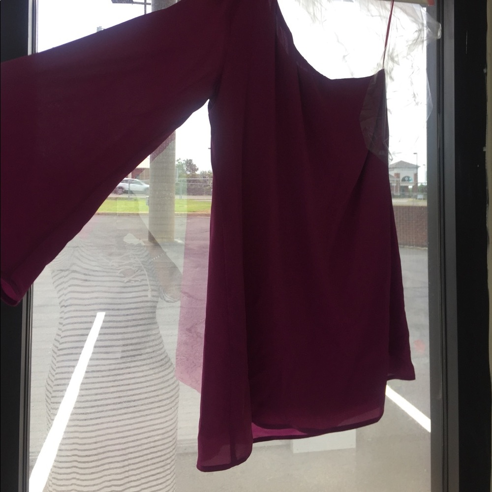 One sleeve party dress