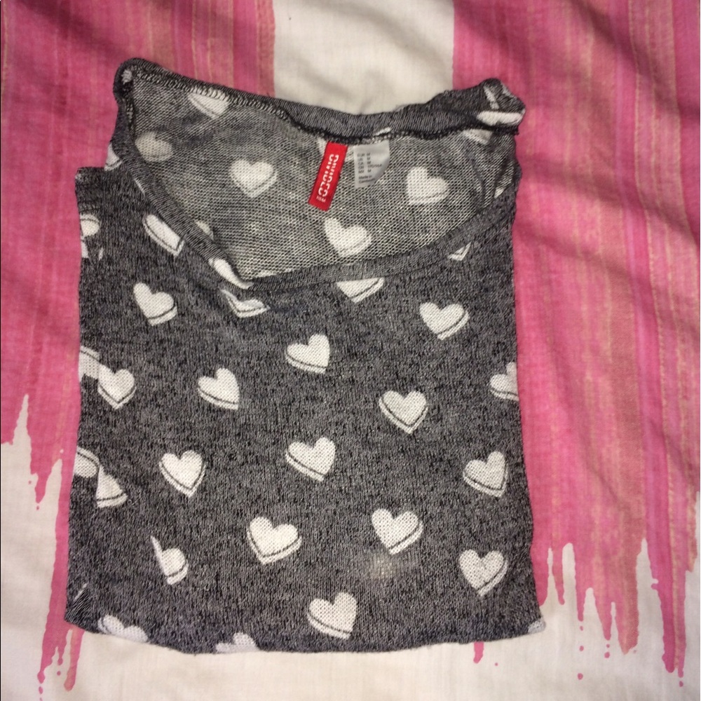 Flowy Heart Jumper