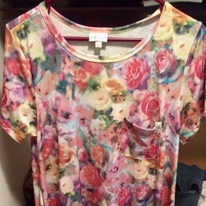 Lularoe Roses Medium Carly