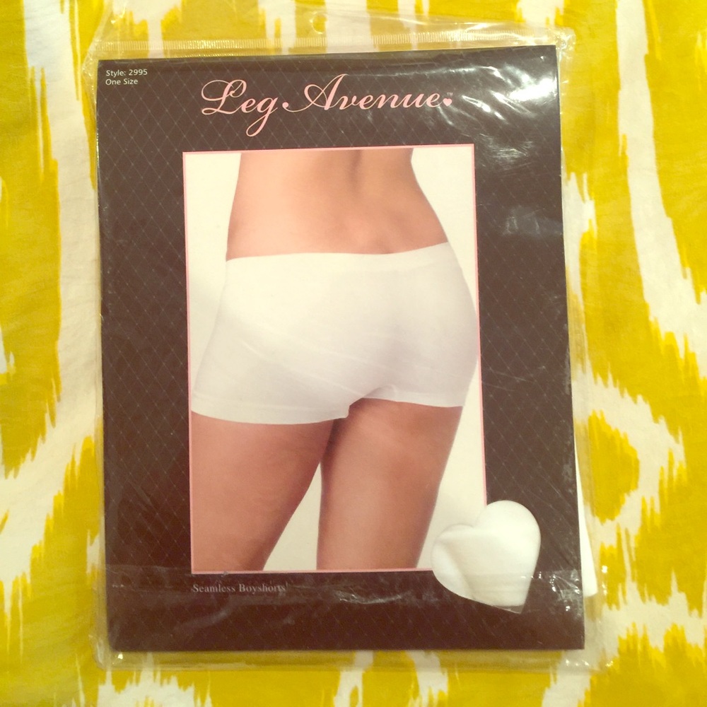 Leg avenue seamless boyshorts one size