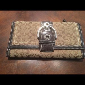 Brown Coach Wallet