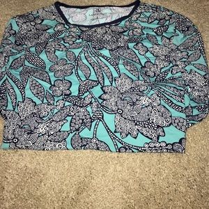 Lands End long sleeve women's swim shirt