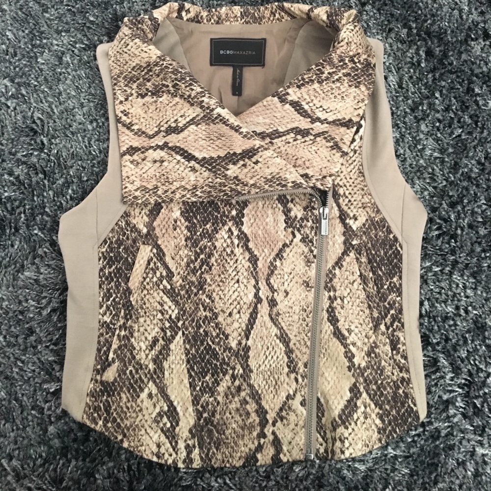 Bcbg Python Vest - image 3