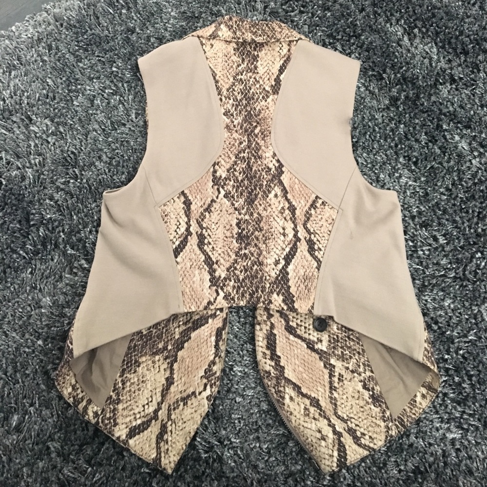Bcbg Python Vest - image 5