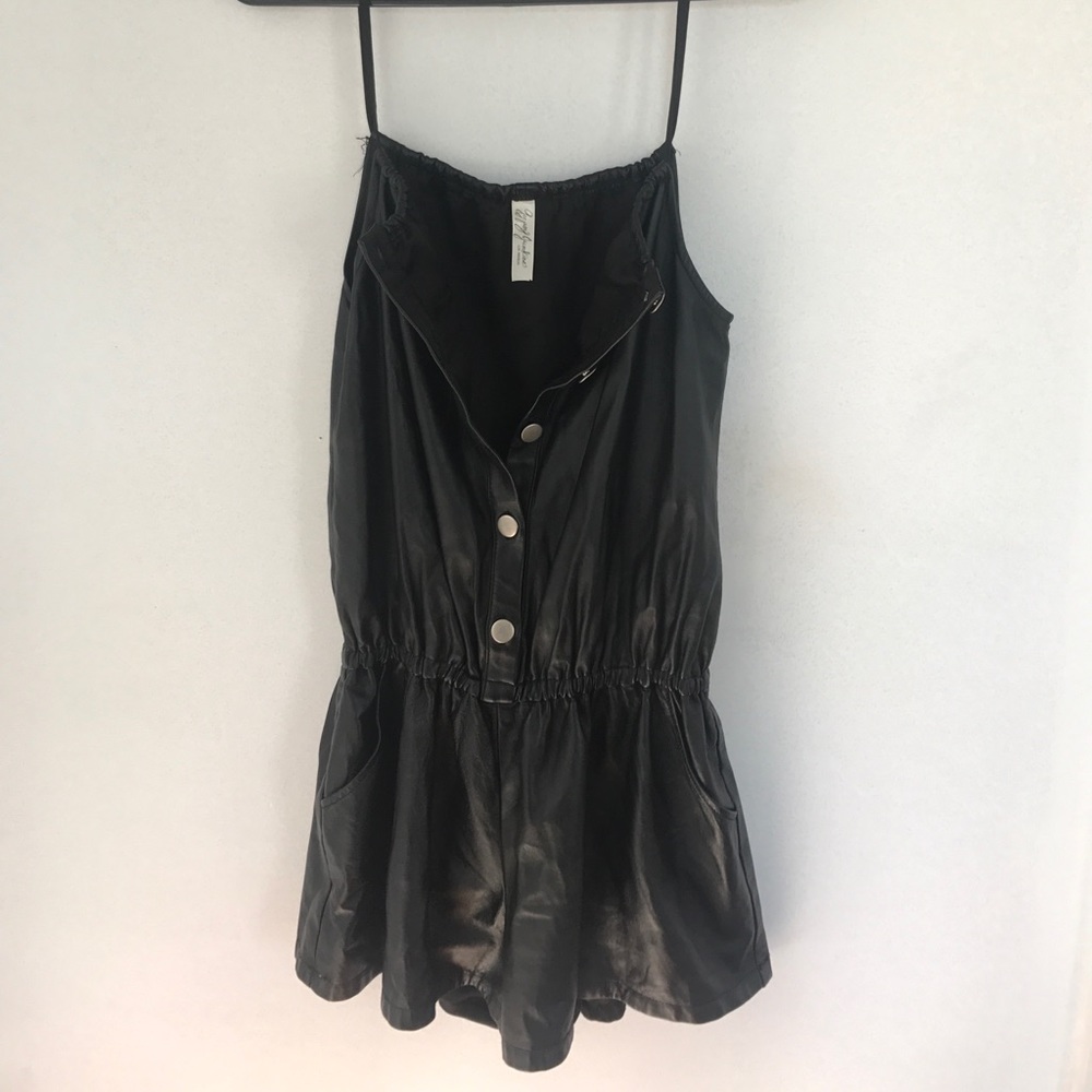 Gypsy junkies leather romper