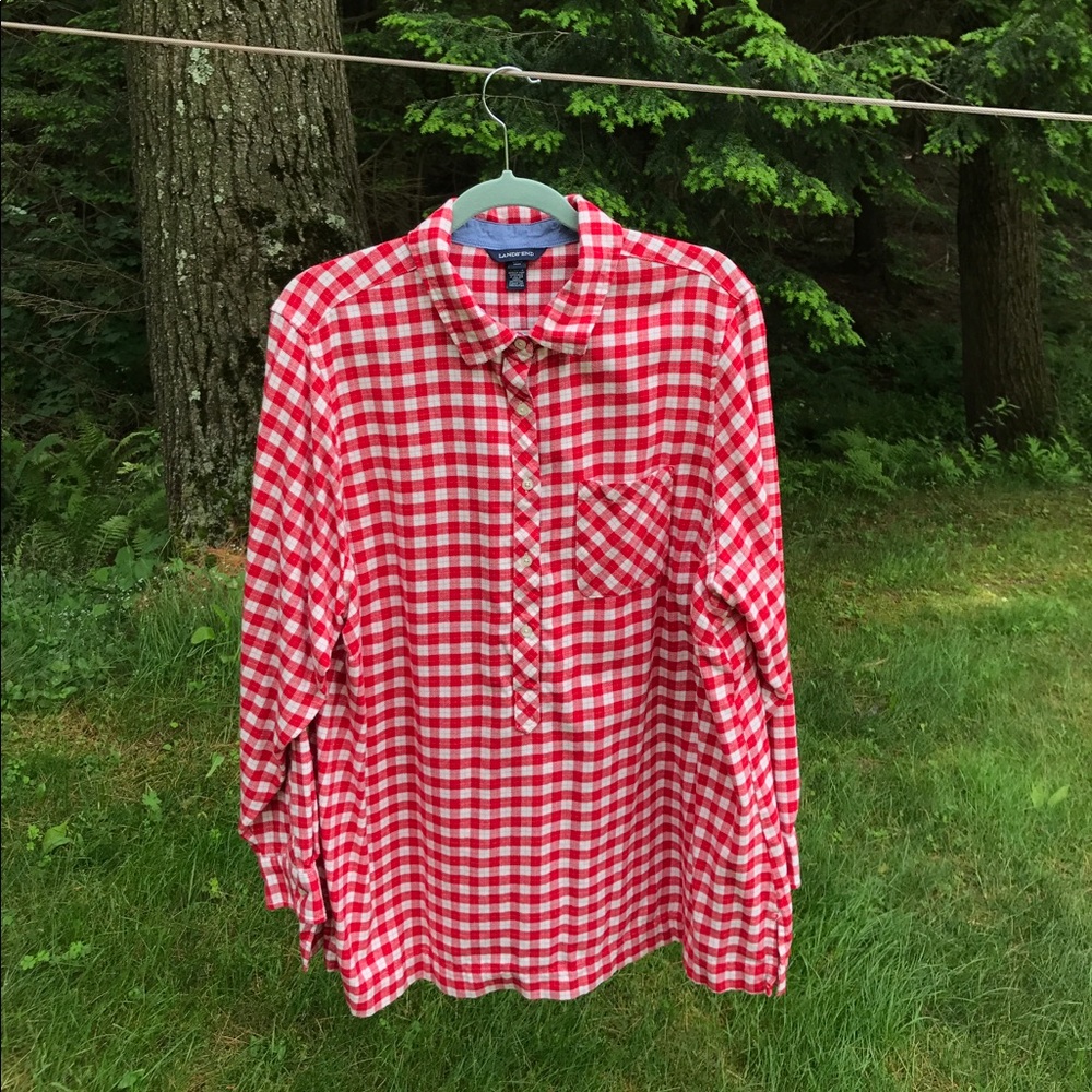 Lands end flannel