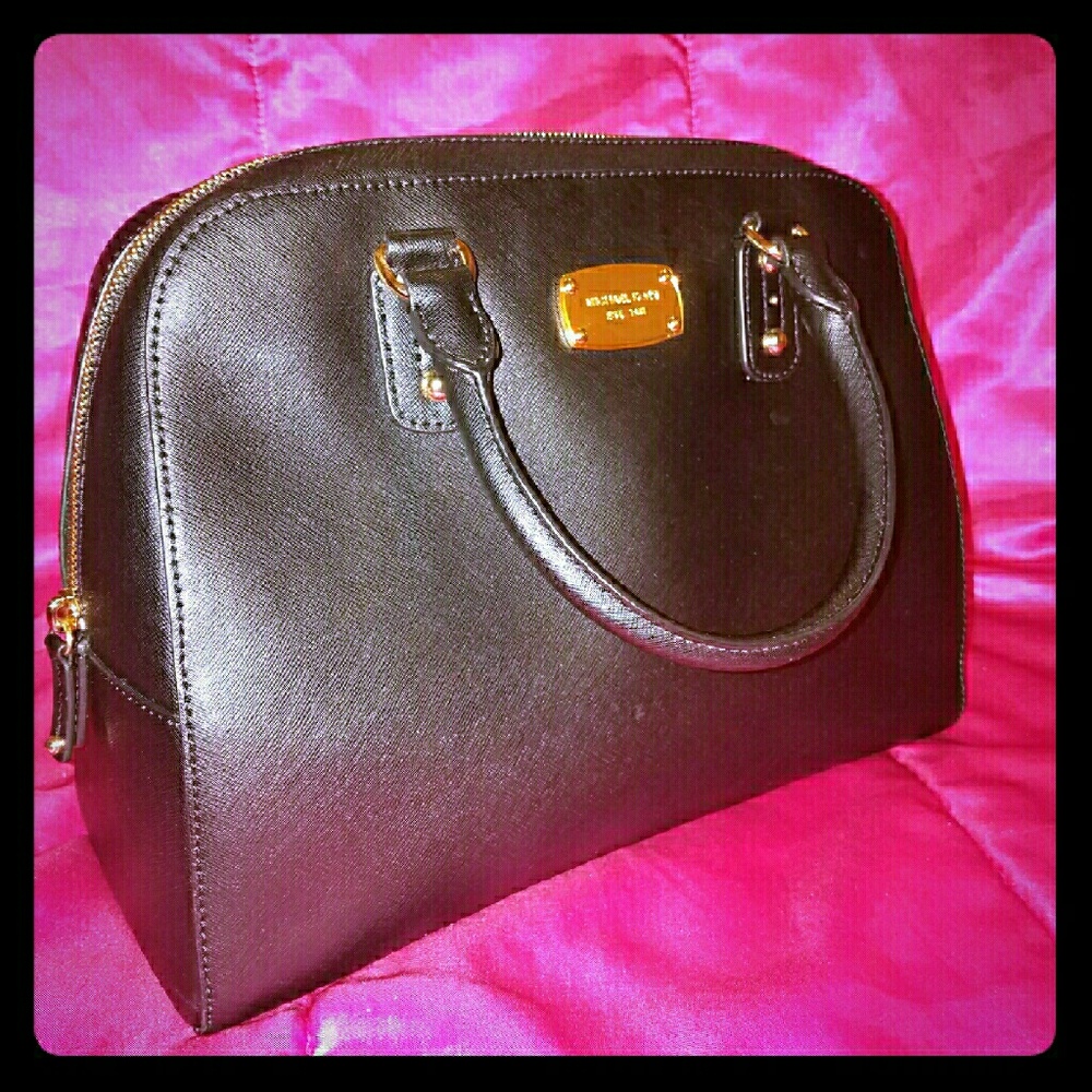 NEW! Michael Kors Black Large Satchel Tote ❤OFFER❤
