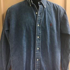Ralph Lauren Denim Oxford Sz S