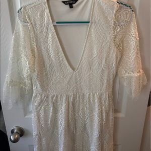 White lace Express dress