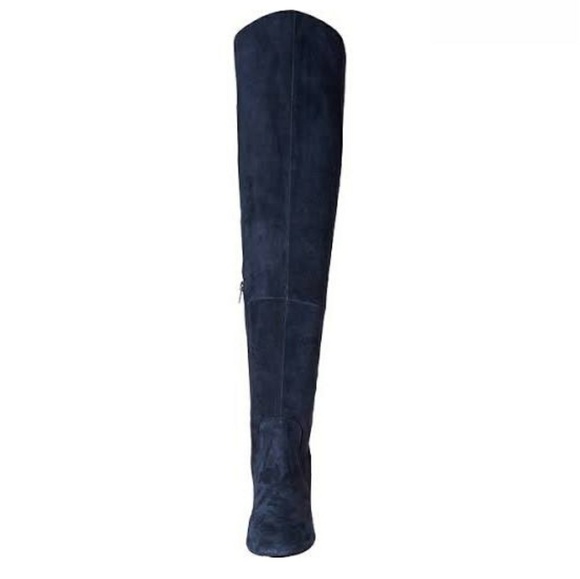 Stunning Navy Suede Kate Spade OTK Boots - Picture 8 of 8