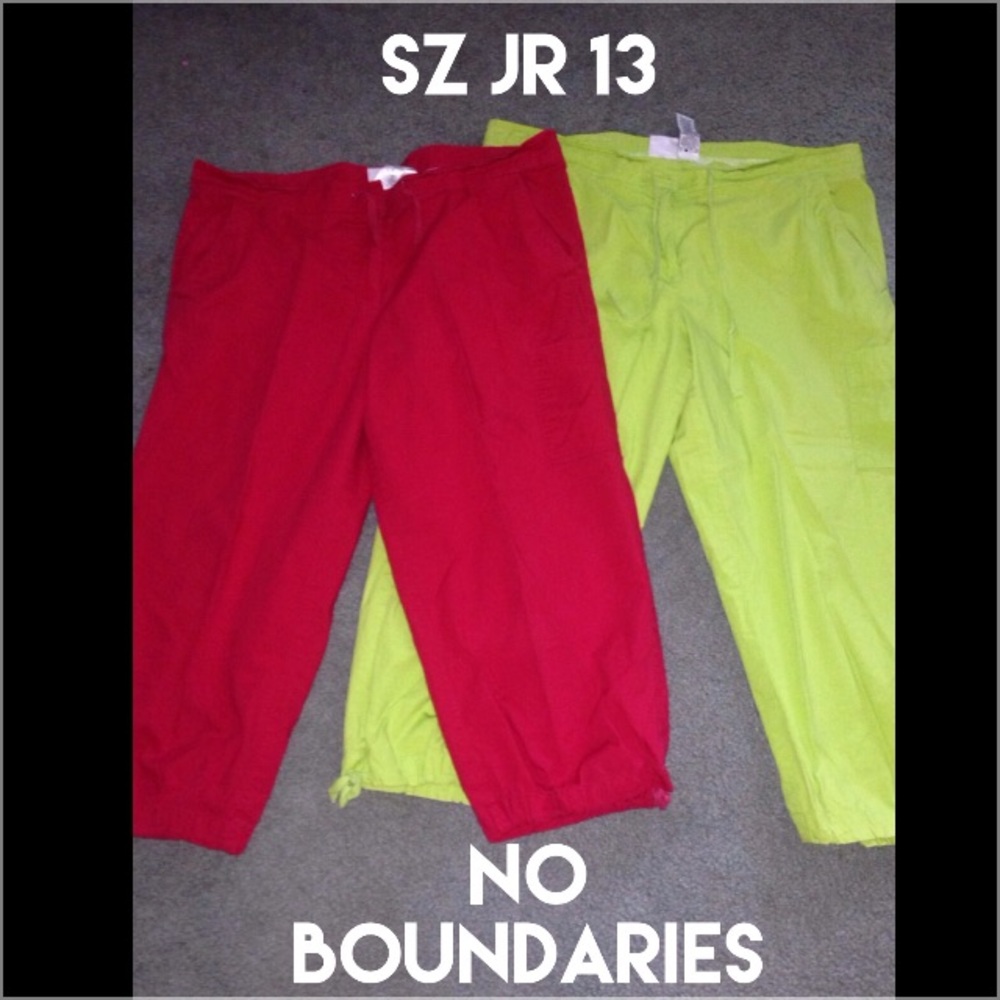 Boat Pants Bundle (Capris) Sz 13