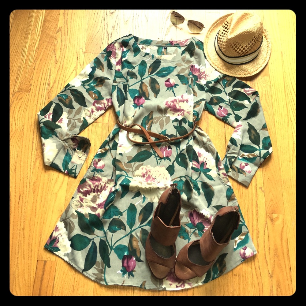 🎊HOST PICK🎊 Vintage floral shift dress