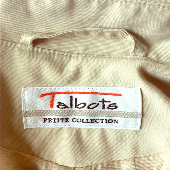 Talbots Jackets & Coats - Talbots Trench Coat Petite Plus Size 20W 22W Khaki Talbots Jackets & Coats - Talbots Trench Coat Petite Plus Size 20W 22W Khaki