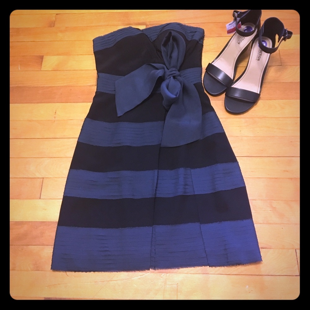 Black and grey Anthropologie Dress BHLDN