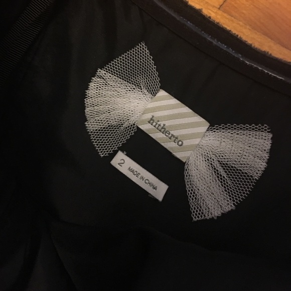 Black and grey Anthropologie Dress BHLDN - Picture 3 of 6