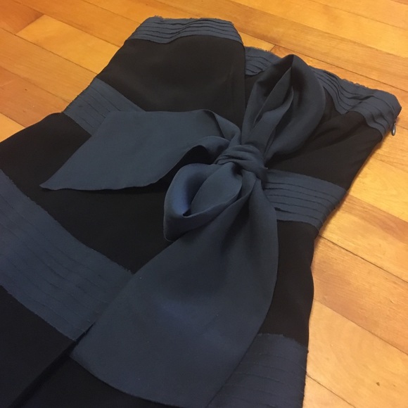 Black and grey Anthropologie Dress BHLDN - Picture 4 of 6