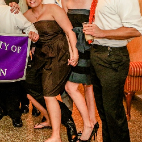 Black and grey Anthropologie Dress BHLDN - Picture 6 of 6