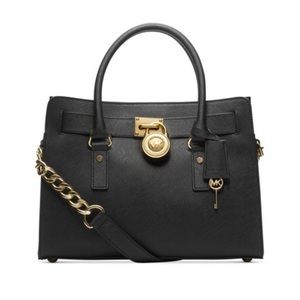 MICHAEL Michael kors Hamilton Leather purse