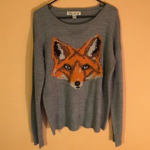 Gray Fox Sweater NWOT Super Comfy