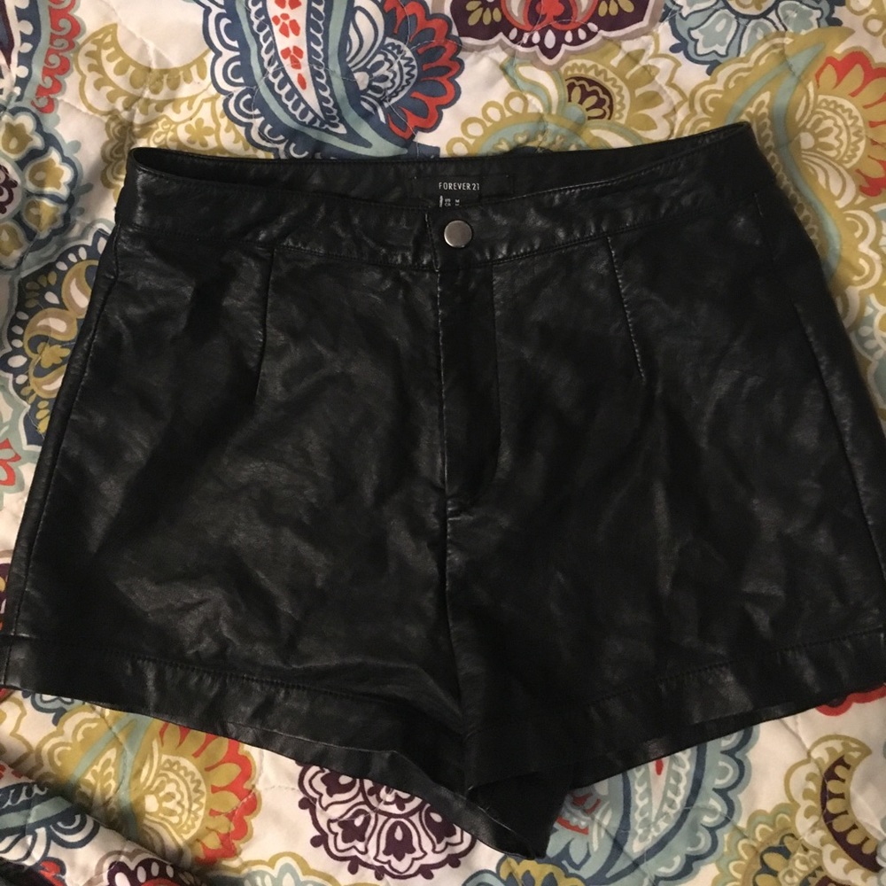 High waisted shorts