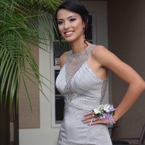 Prom dress from Camille La Vie boutique shop