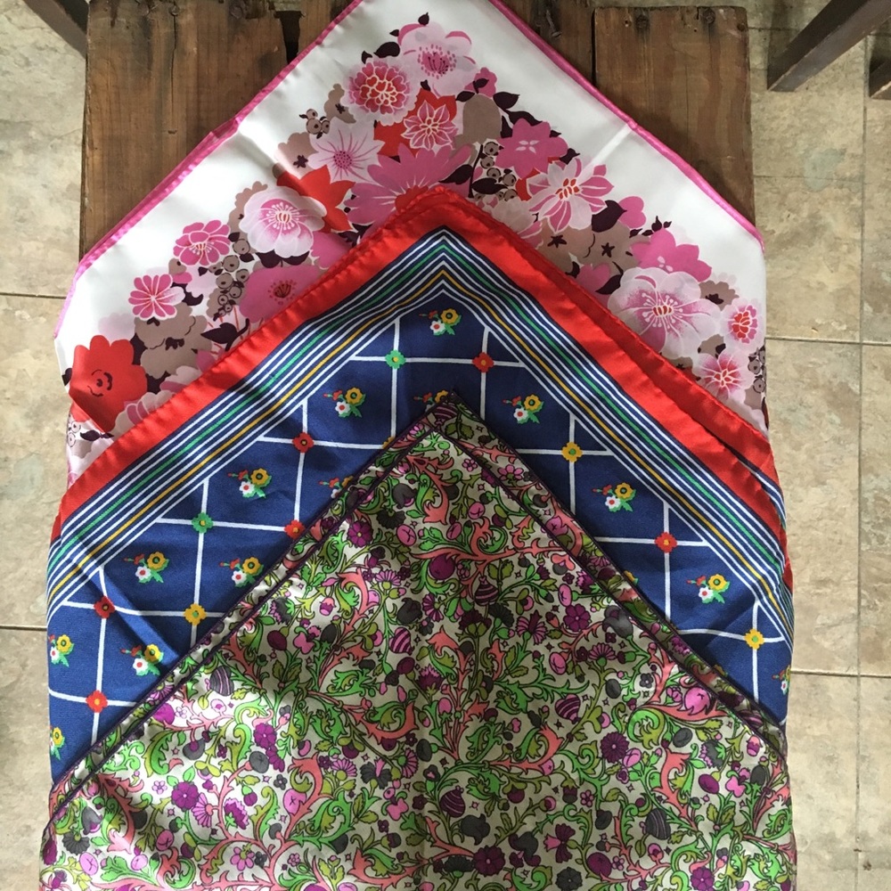 Vintage scarves