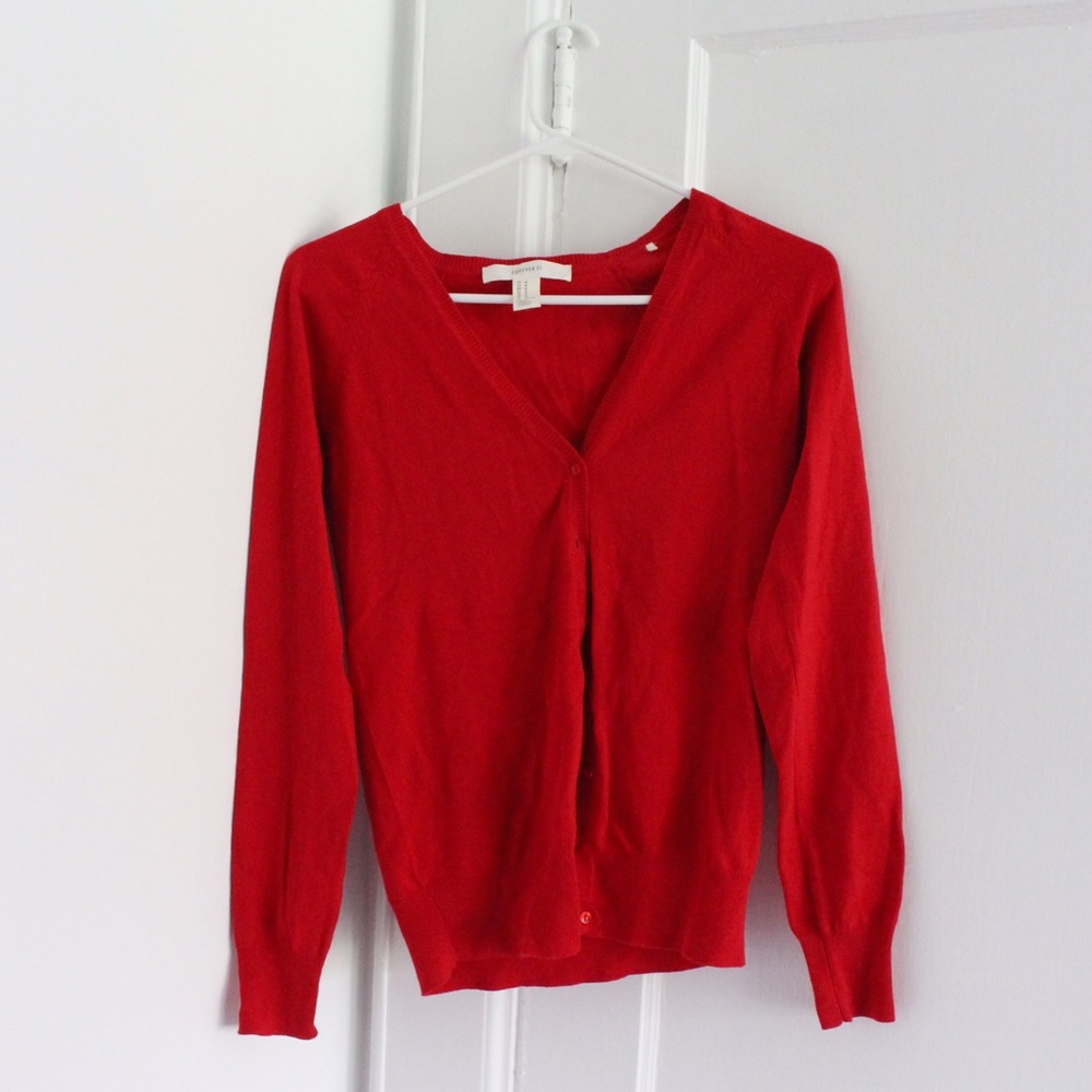 Red Cardigan