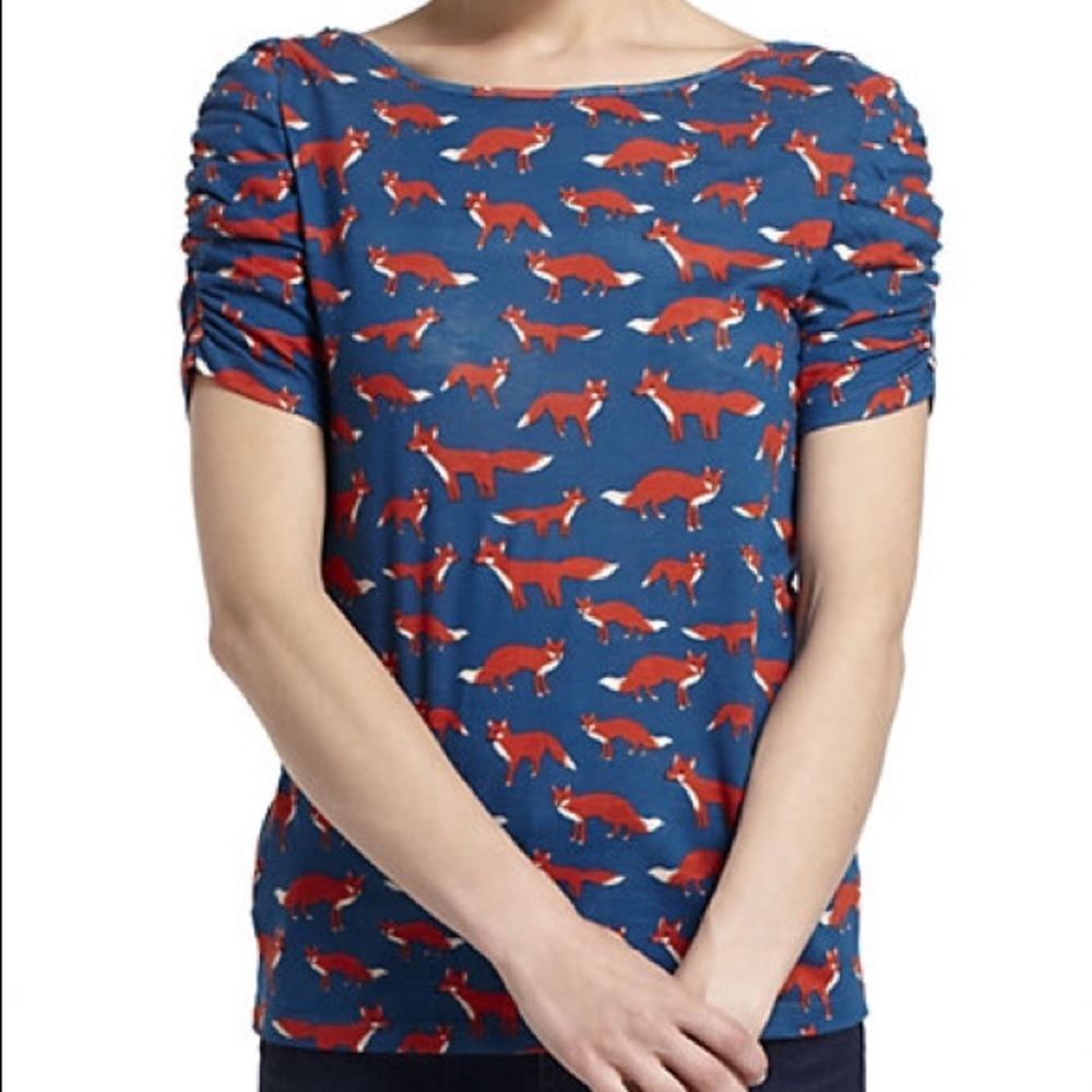 Anthropologie Postmark Here and There Tee