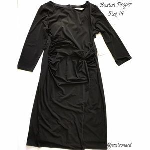 NWT Classic Boston Proper Little Black Dress
