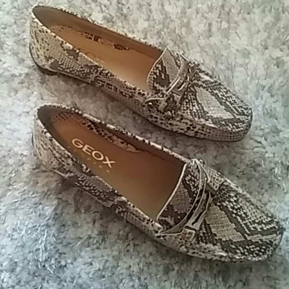 Geox Respira Snake Skin Shoes