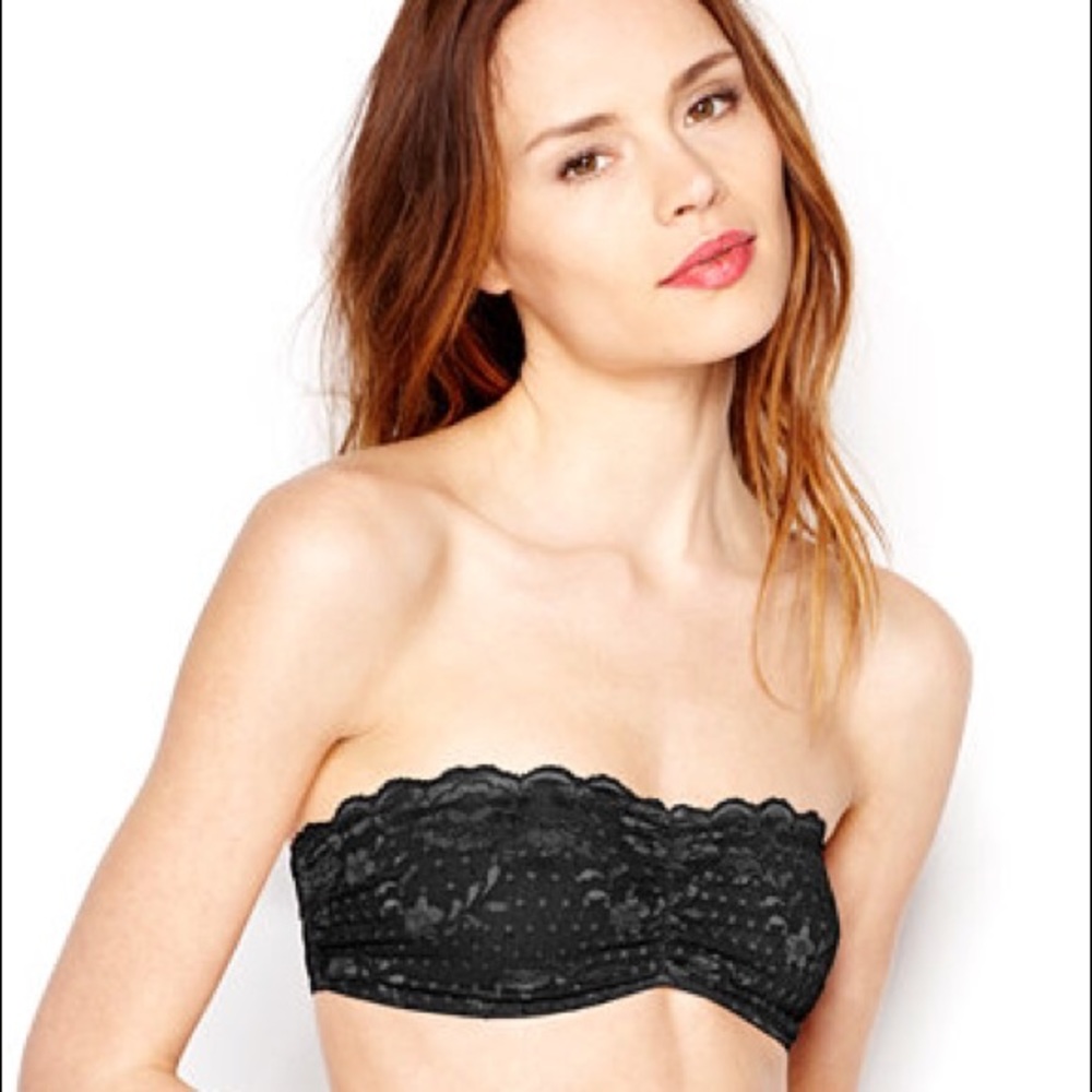LAST DAY Free People Lace Bandeau Bralette