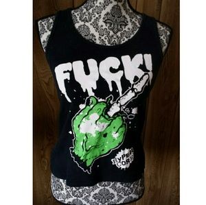 [IMPORT] Harajuku Goth Punk Lewd Tank Top