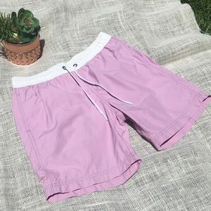 Onia Swim Shorts Trunks Boy's Sz 12 Pink Lavender