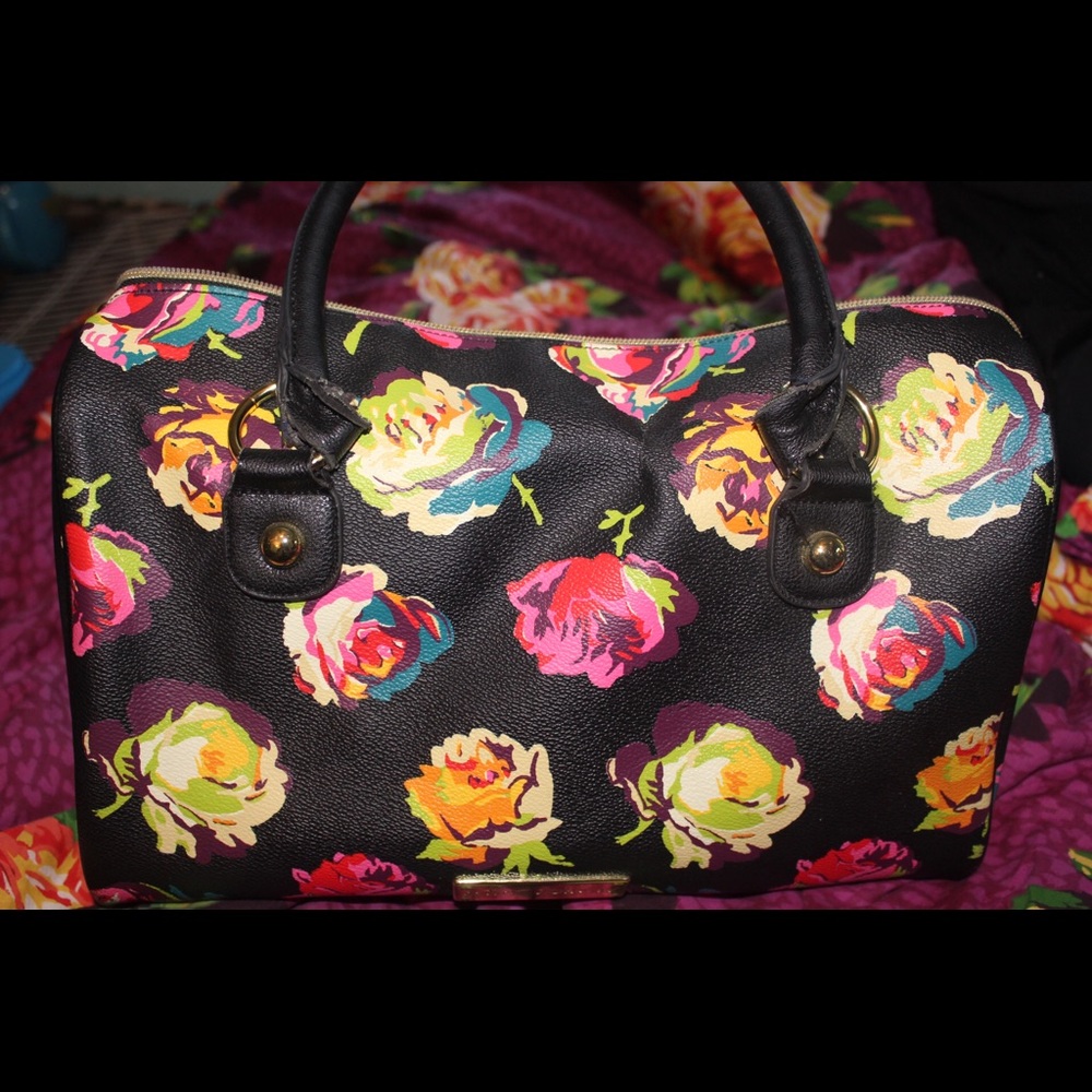 Betsey Johnson Floral Handbag