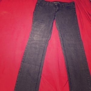 Black denim