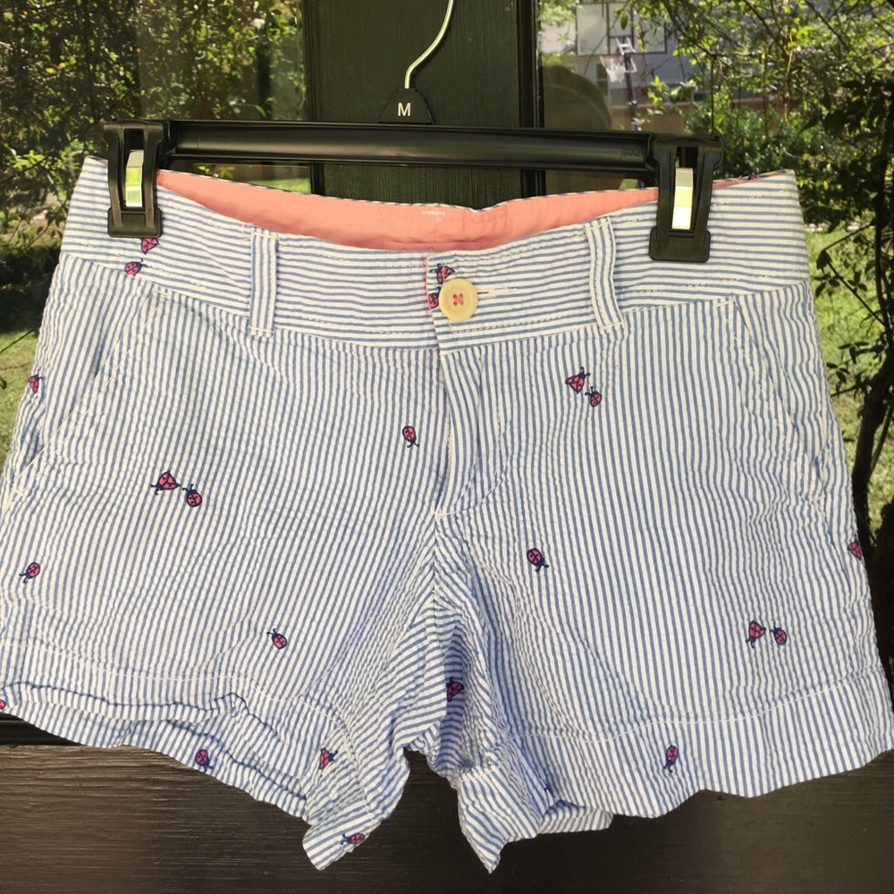 Seersucker shorts