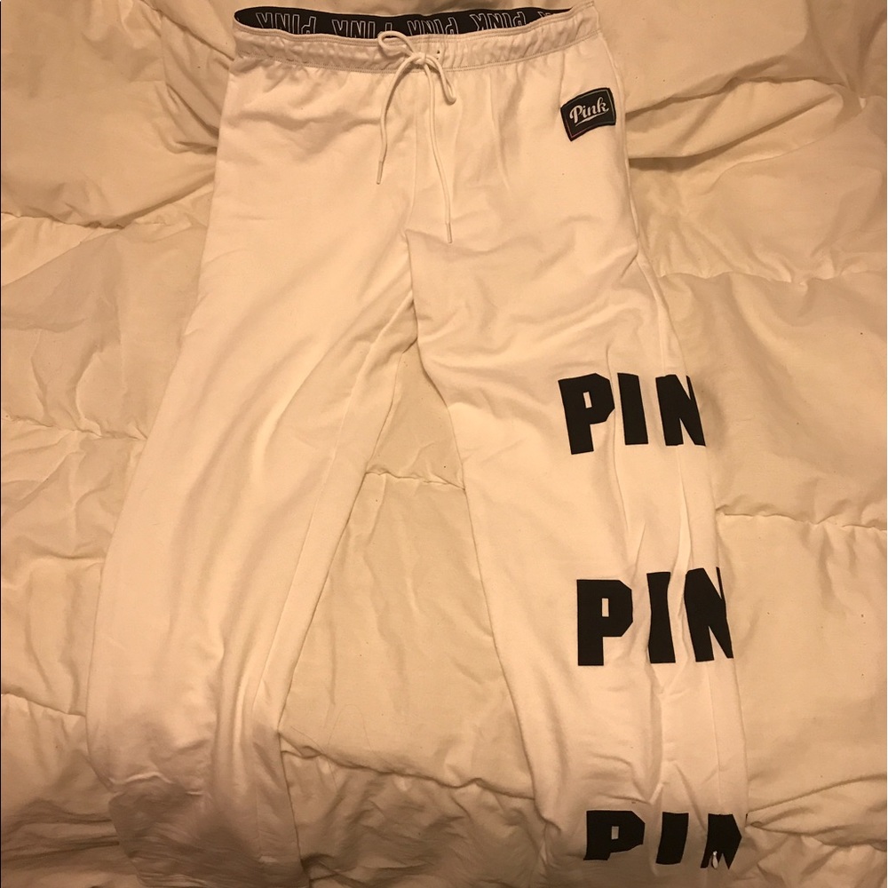 White sweatpants