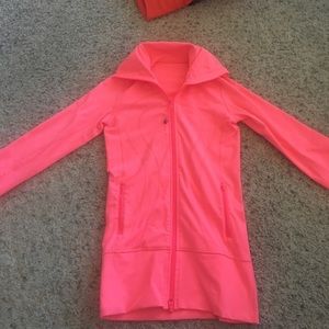 Lululemon hot pink zip up