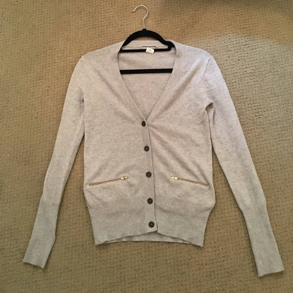 100% Cashmere J. Crew Cardigan