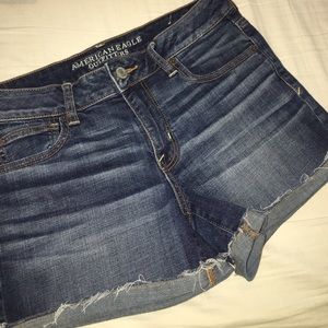american eagle jean shorts