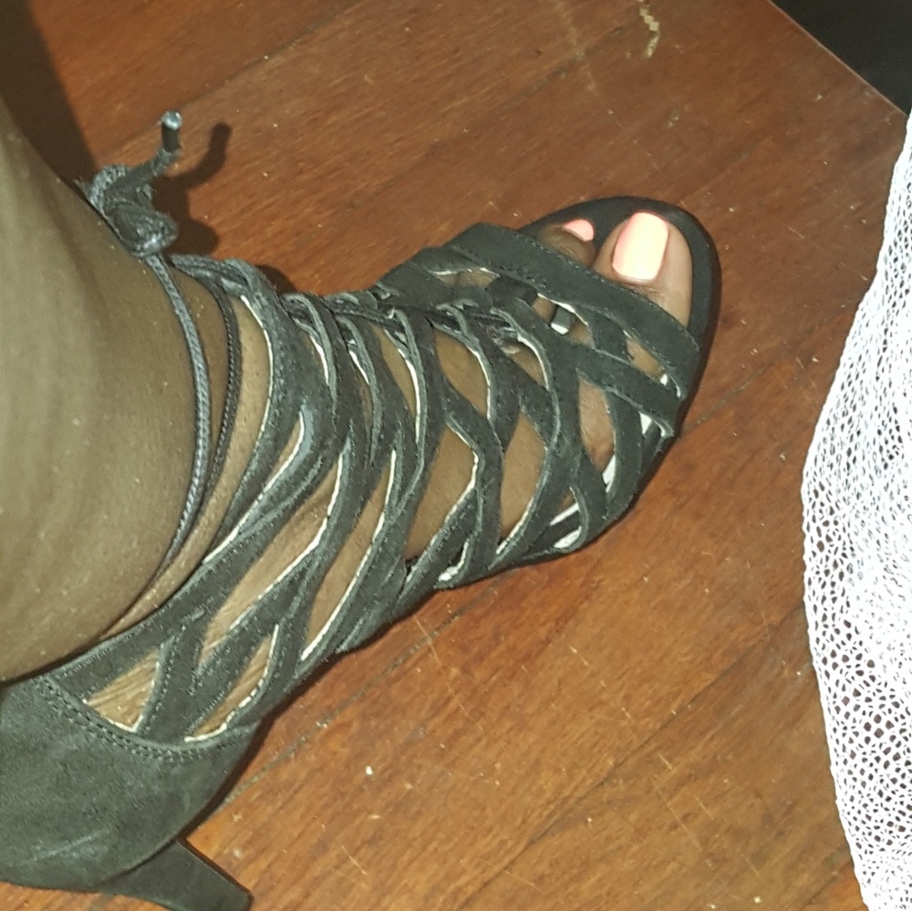 Gladiator stillettos sandals