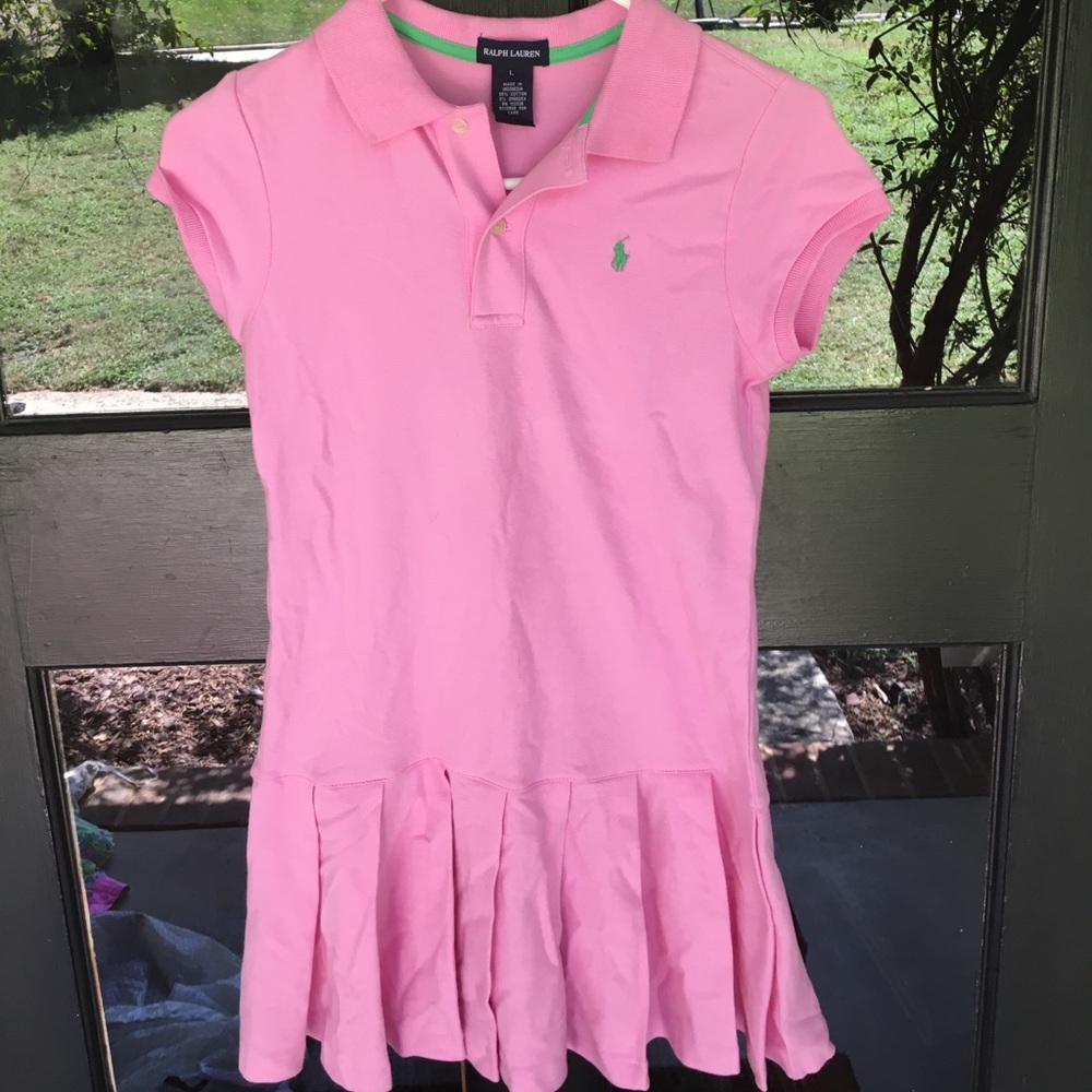 Pink Ralph Lauren dress
