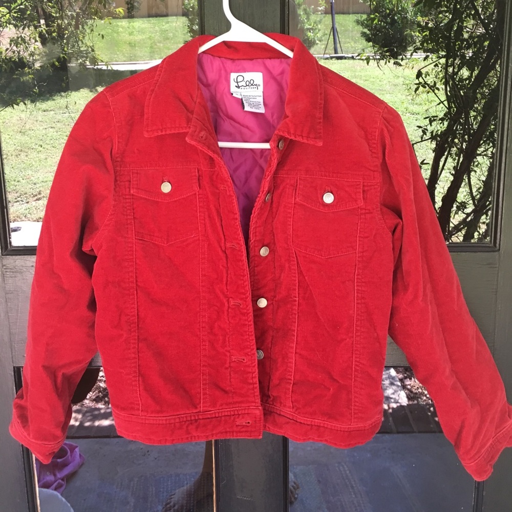 Lilly Pulitzer corduroy jacket