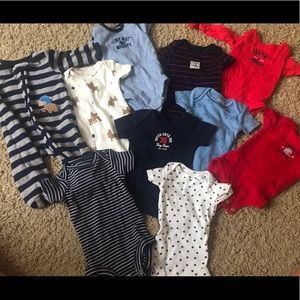 Newborn Boys Clothing. Couple never worn