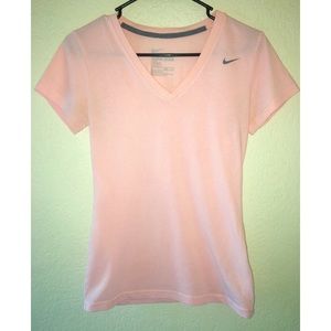 Women's Pink Nike Tee Shirt, Size Extra Small XS