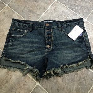 Free people jean shorts NWT 27