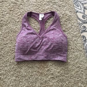 Purple Sports Bra