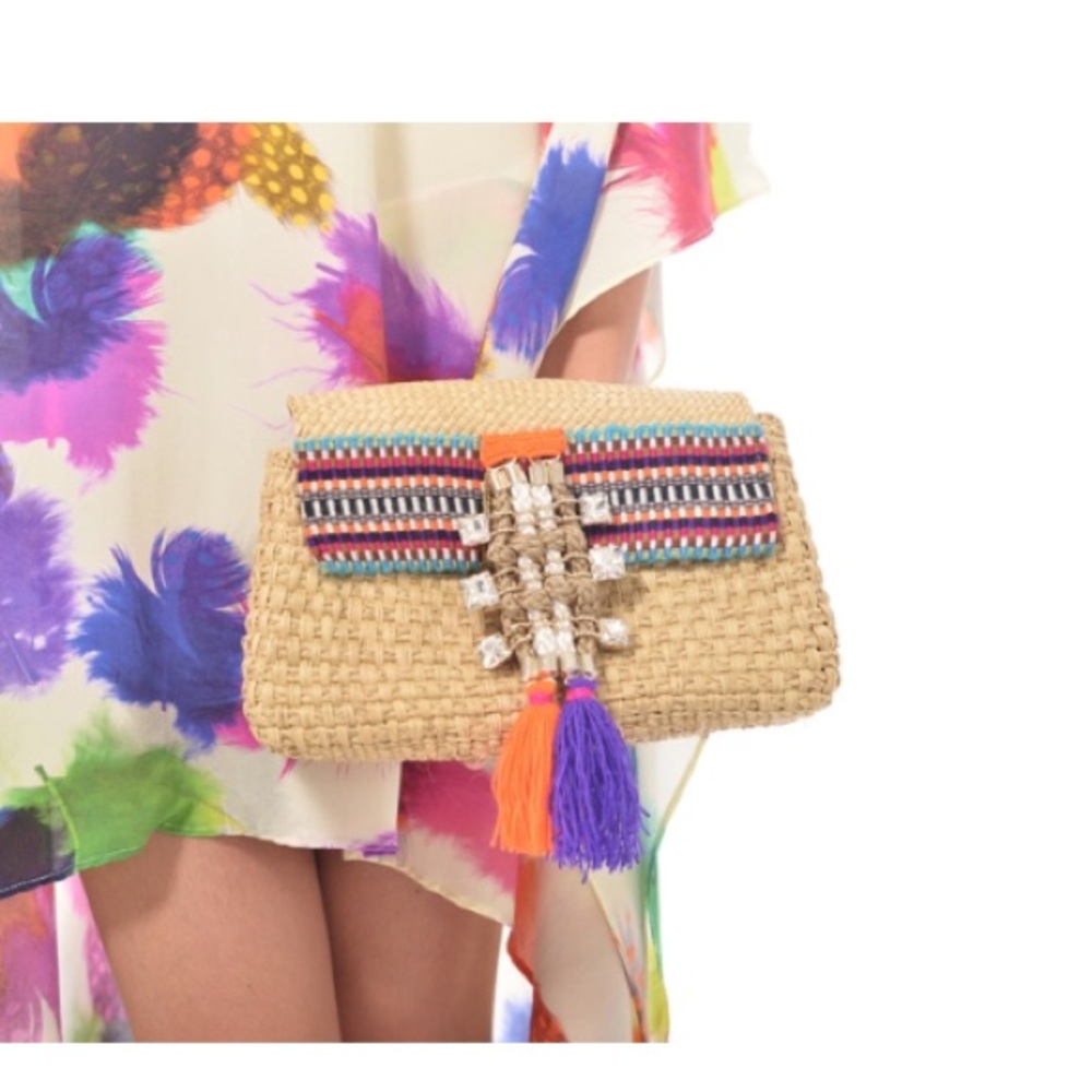 Caffe Beach Bag/Clutch
