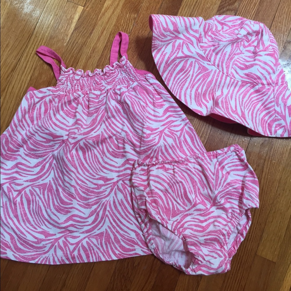 18/24M Sundress & sun hat set.